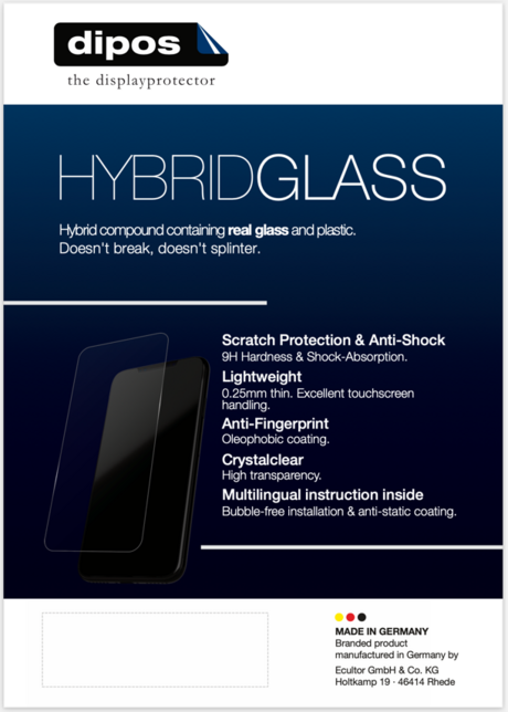 dipos Hybridglass Panzerglas